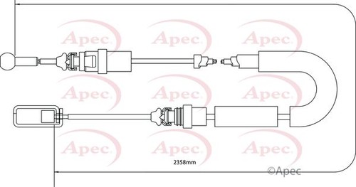 Apec cab1053 parking brake - cab1053,