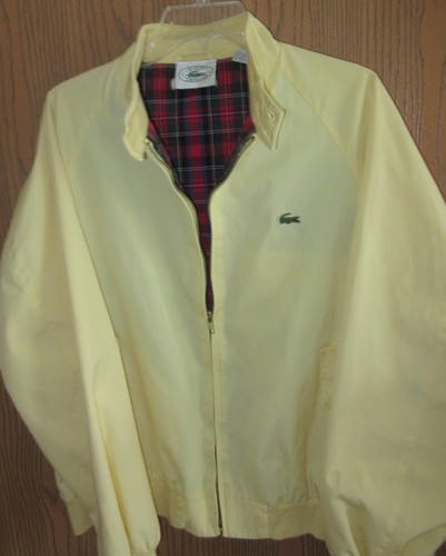 Lacoste men 1990s yellow - lacoste,