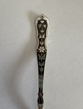 Antique Enameled Sterling