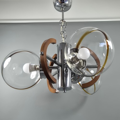 Vintage space age globe - space,