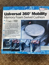 Universal Mobility Aid Car Seat Home Chair 360° Memory Foam Swivel Cushion