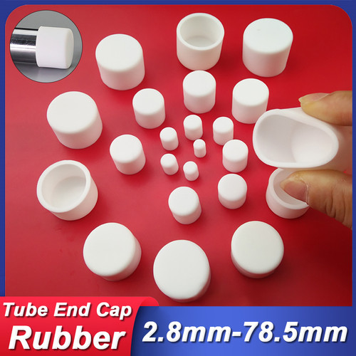 White rubber chair - white,