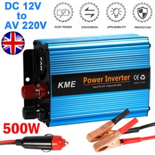 500W Car Power Inverter 12