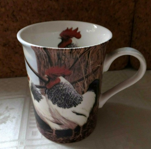 Cockerel mug the heart - in, of