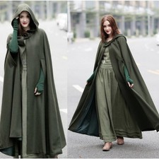 Ladies Loose Long Cape Winter