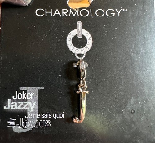 Charmology charm metal joker - j,