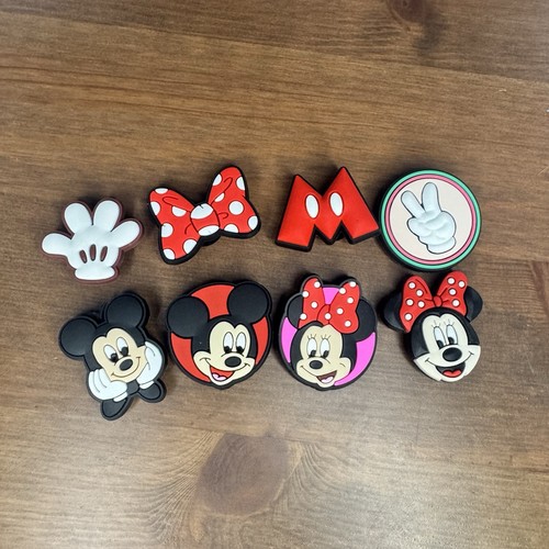 8pcs mickey and minnie - minnie, mouse