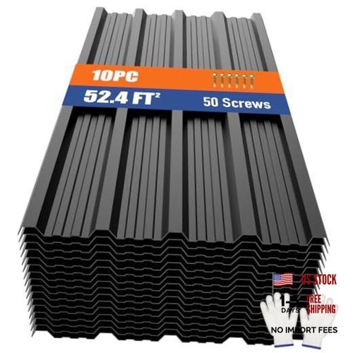 Metal roofing panels - roofing, 10pcs