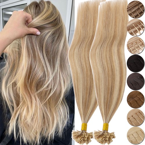 Russian remy keratin nail - russian, u