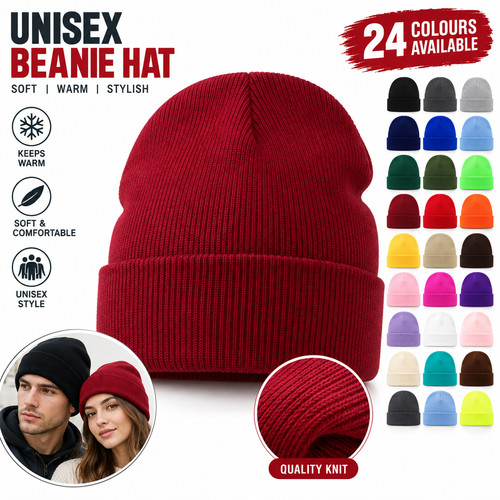 Winter beanie hat - hat, mens