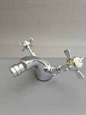 Edwardian Mono Bidet Mixer Tap & Pop up Waste Chrome 