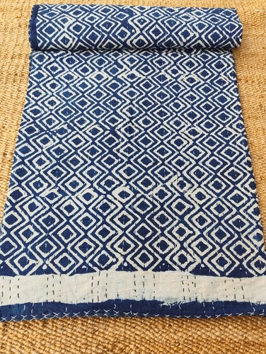 Indian handmade blue white - indian,