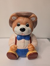 Trappers Teddy Bear cookie jar