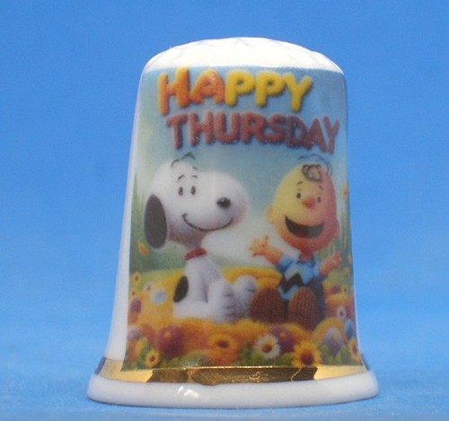 Birchcroft china thimble - thimble, --