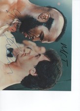 Genuine 10x8 autographed photo