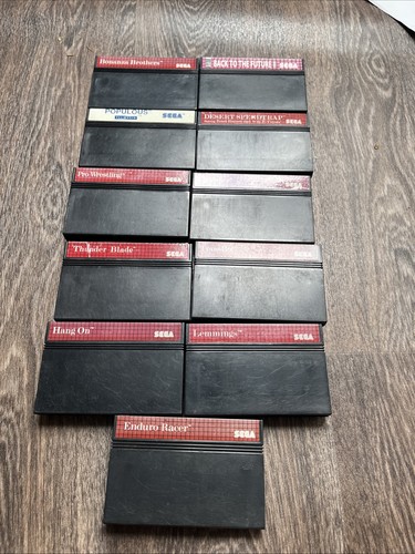 Master system games - master,