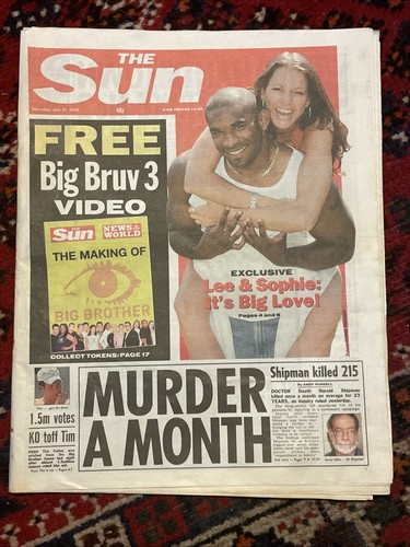 The sun july 2002 - the, harold