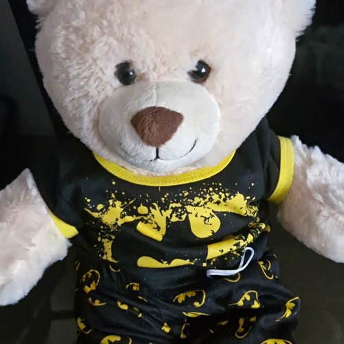 Batman outfit white - outfit, plush