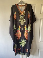 Women’s Long Tropical Kaftan One Size