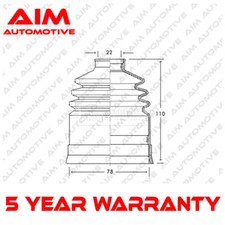 CV Joint Boot Set Front Outer
