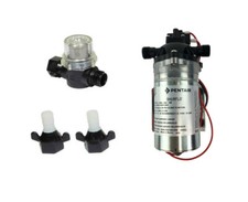 Shurflo 100PSI Pump  With  Strainer and Straight Connectors Set