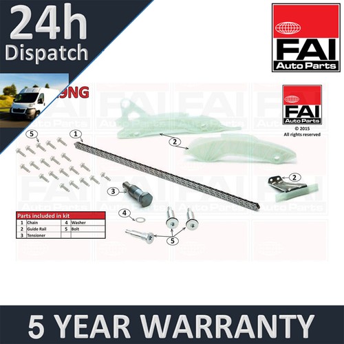 Timing chain kit - chain, fai