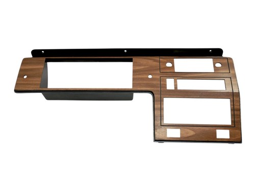 Wood dash radio surround trim - dash,