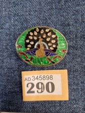 Silver Enamel Pill Box Snuff Box Trinket Case Hallmarked 925 Extremely Rare VGC