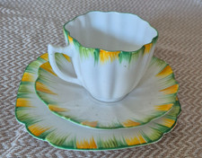 MELBA BONE CHINA ART DECO TRIO