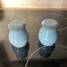 Denby Colonial Blue Salt and