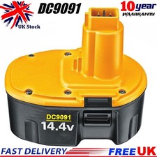 4.8Ah FOR DeWALT DC9091 14.4V