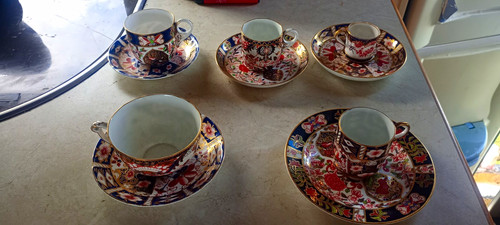 Royal crown derby imari - royal, bone