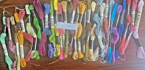 Bag anchor threads - bag, of