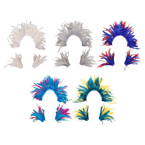 Feather cape costume with - feather,