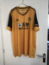 Wolverhampton Wanderers - Wolves - 2020 / 21 Home Football Shirt - XXL - See Ad
