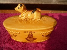 Vintage Jersey Pottery Oval