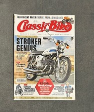 Classic Bike Magazine 2019 May Egli Vincent Kawasaki H1 Mach III Morini 3.5 726G