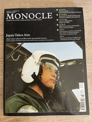 Monocle magazine issue - monocle, 1