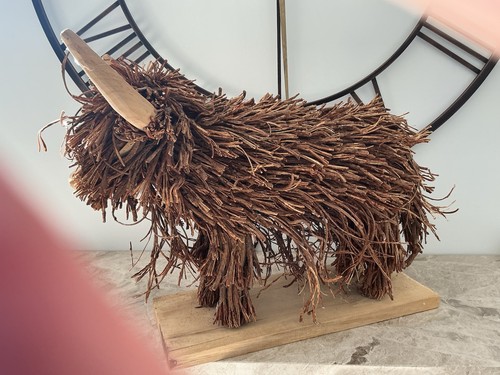 Hewie highland cow wooden - highland,
