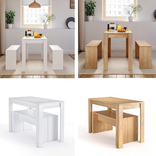 Small table and chairs - 2,