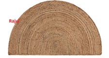 Jute rug handmade door - rug, mat