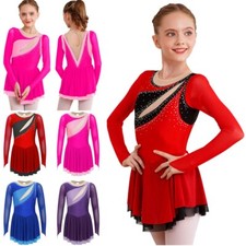 Kids Girls Long Sleeve Sequins