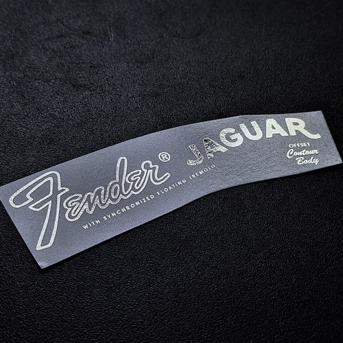 Jaguar waterslide headstock - waterslide,