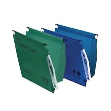 Rexel CrystalFile Classic 15mm Lateral File Green (Pack of 50) 78652 OLD STOCK