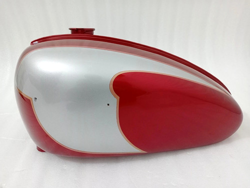 Triumph t120 cherry silver - triumph,