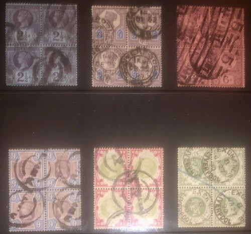Jubilee blocks used - gb,