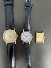 Watches for repair or parts. Pulse/Avia/Louis Picard, Untested.