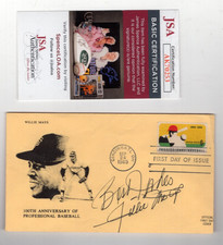 WILLIE MAYS HOF Signed "Best