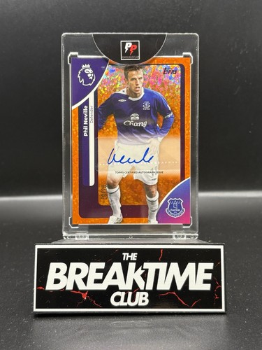 Phil neville auto topps - phil,