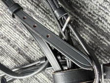 Gallop Leather Rubber Reins